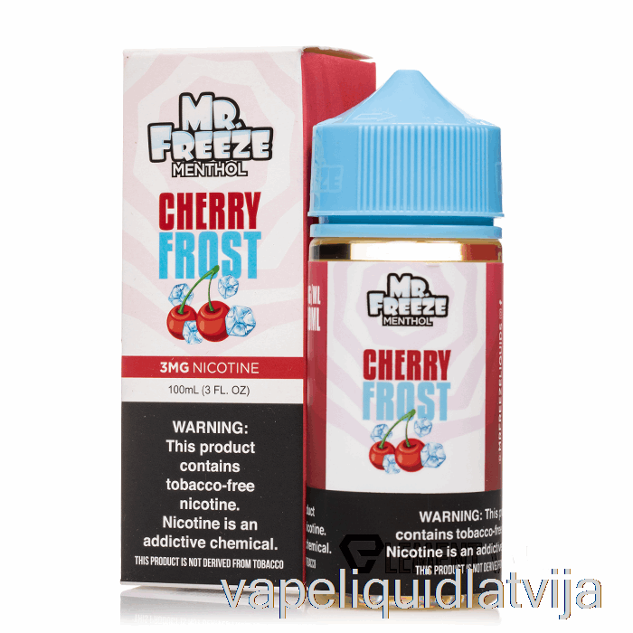 Cherry Frost - Mr Freeze - 100ml 0mg Vape šķidrums